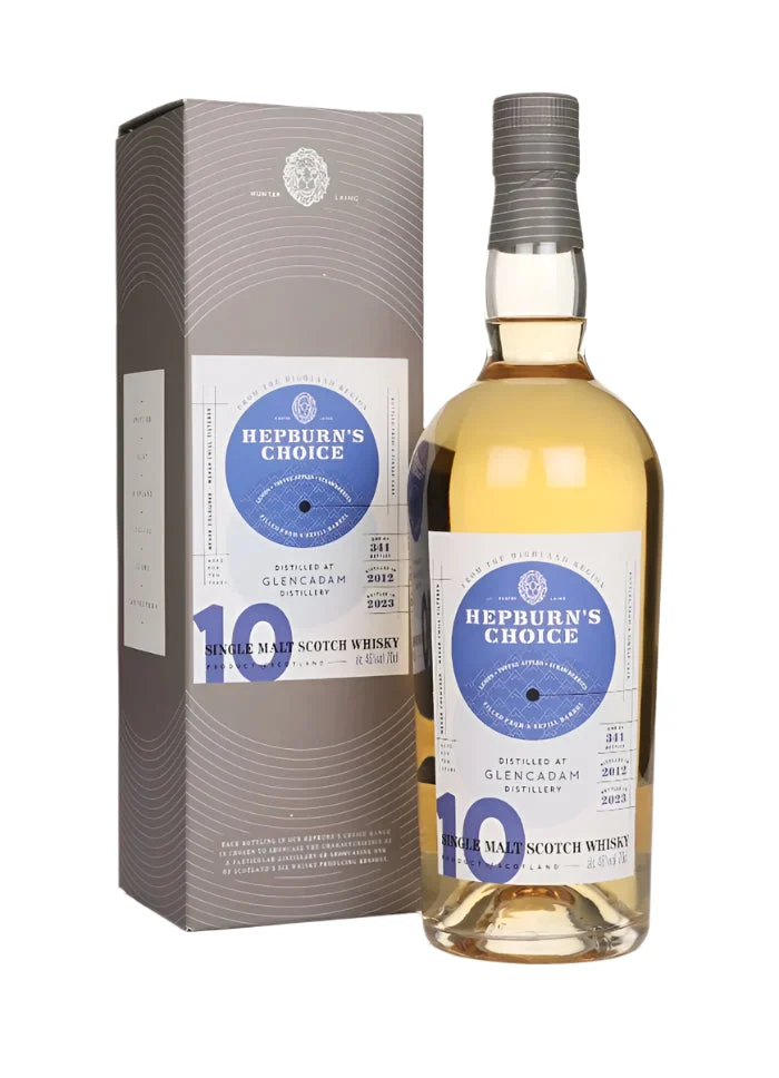 Glencadam 10 Year Old 2012 - Hepburn's Choice Single Malt Scotch Whisky | 700ML