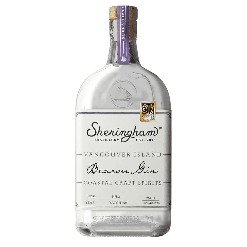 Sheringham Distillery Vancouver Island Beacon Gin Costal Craft Spirits