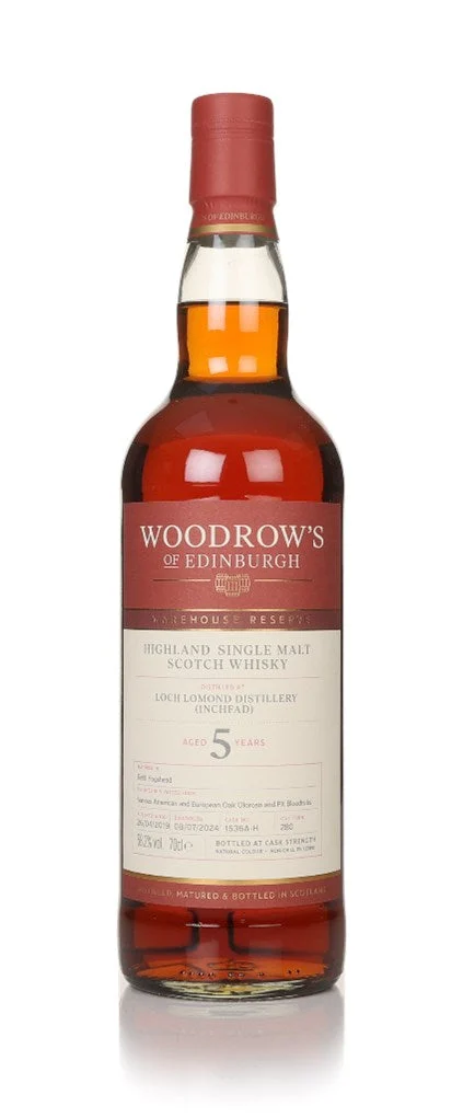 Loch Lomond 5 Year Old 2019 Cask #1536A-H Woodrow's Of Edinburgh Whisky | 700ML