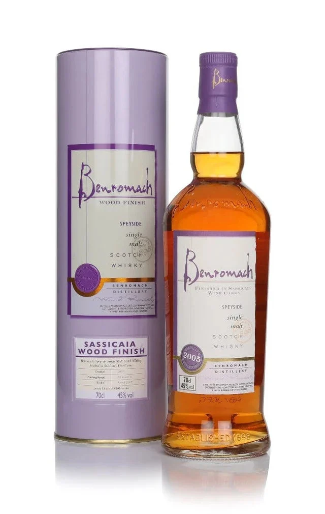 Benromach 2005 (Bottled 2012) - Sassicaia Wood Finish Single Malt Scotch Whisky | 700ML