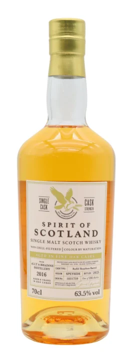 Allt-a-Bhainne Spirit Of Scotland Single Cask #1031759 8 Year Old · 2016 Vintage Single Malt Scotch Whisky | 700ML