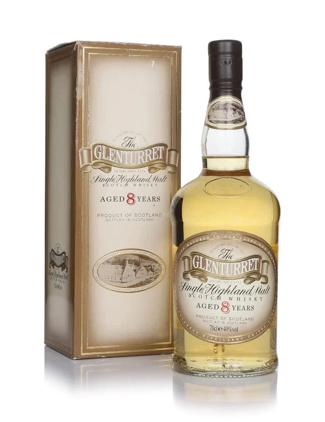 The Glenturret 8 Year Old - 1990s Single Highland Malt Scotch Whisky | 700ML