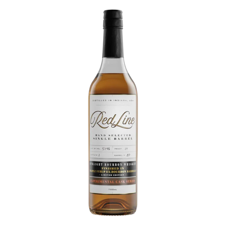 Red Line Maple Syrup Cask Finish Straight Bourbon Whiskey