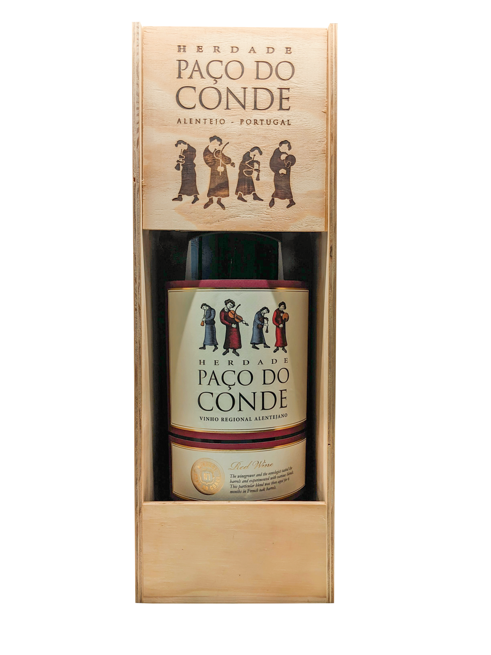 Herdade Paço Do Conde Tinto 12 Litros 2019