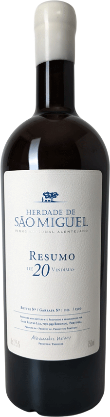 Herdade São Miguel Resumo 20 Vindimas Branco - WineVins