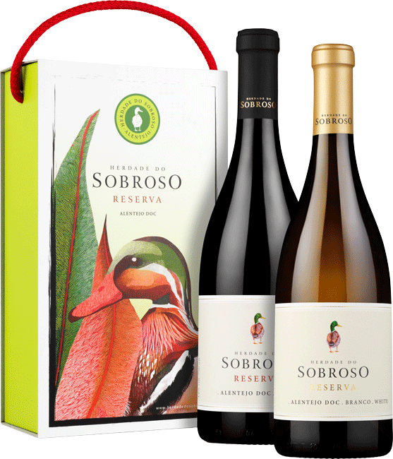 Conjunto Sobroso Reserva Tinto & Branco - Herdade do Sobroso