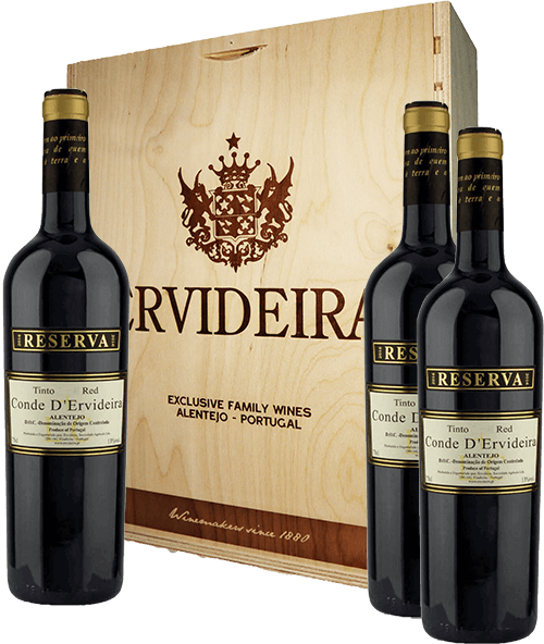 Conde D Ervideira Reserva Rouge (ensemble) 2022