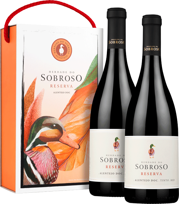 Conjunto 2 Herdade Sobroso Reserva Tinto 2023 - WineVins