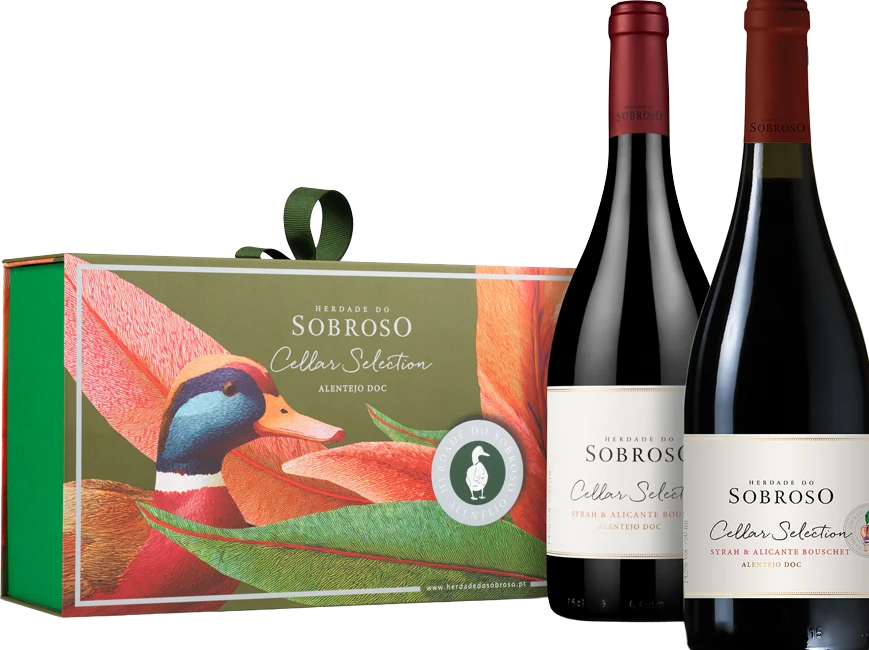 Conjunto Herdade Do Sobroso Cellar Selection Tinto 2022 - WineVins