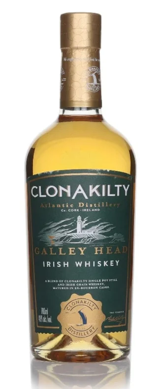 Clonakilty Galley Head Bourbon Cask Blended Irish Whisky | 700ML - Whiskey