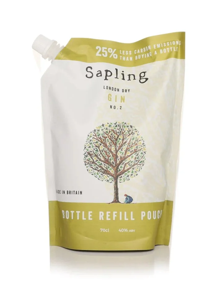 Sapling Climate Positive Gin Pouch Refill | 700ML
