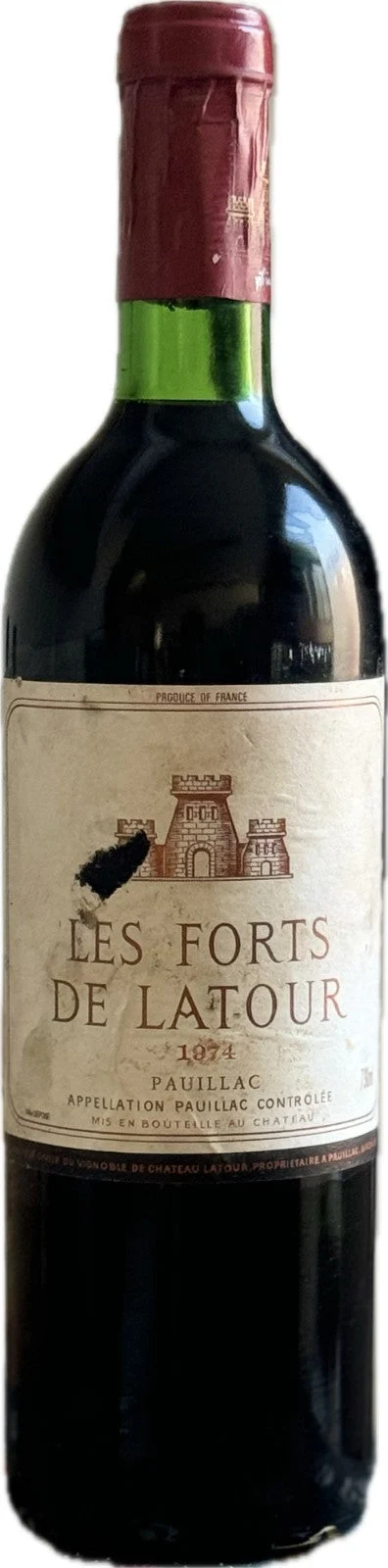 1974 | Chateau Latour | Les Forts de Latour - Wine