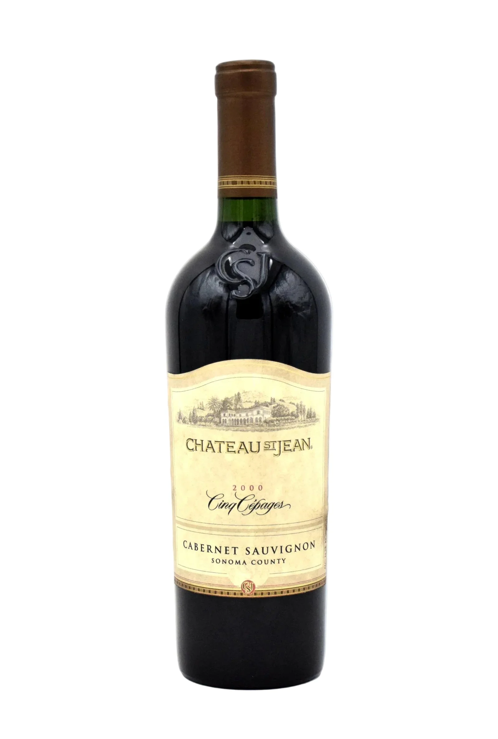 2000 | Chateau St Jean | Cinq Cepages Cabernet Sauvignon - Wine