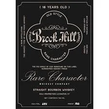 Brook Hill 18 Year Old Straight Bourbon Whiskey