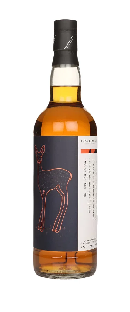 Bunnahabhain (Staoisha) 11 Year Old 2013 (Thompson Bros.) Single Malt Scotch Whisky | 700ML - Whiskey
