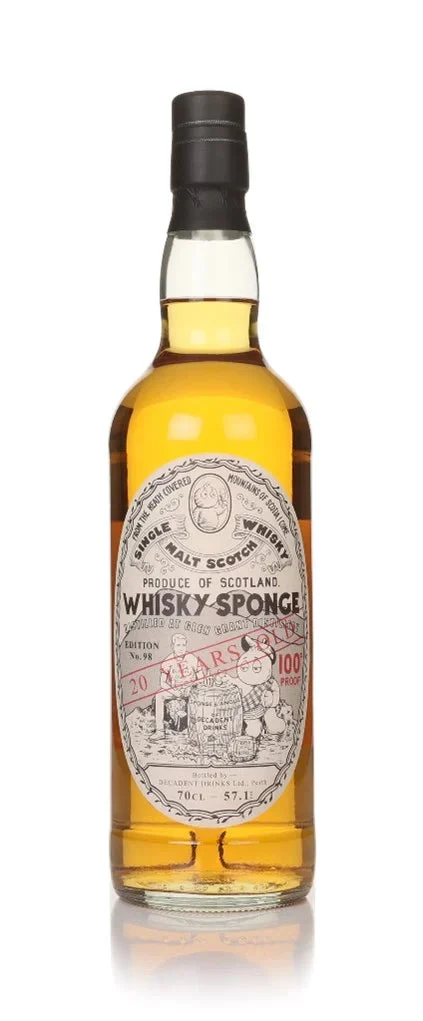 Glen Grant 20 Year Old Whisky Sponge Edition No.98 Single Malt Scotch Whisky | 700ML - Whiskey