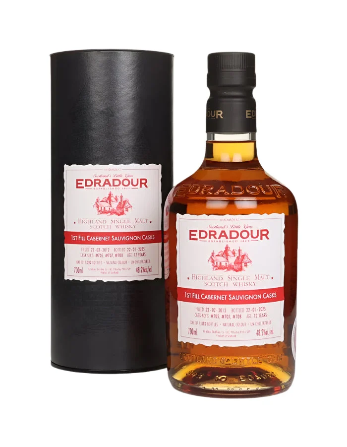 Edradour 12 Year Old 2012 - Michael Eppan Cabernet Sauvignon Single Malt Scotch Whisky | 700ML