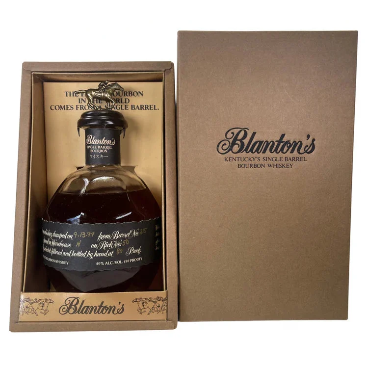Blanton's 1994 Black Label Single Barrel Kentucky Straight Bourbon 1st Release - Whiskey