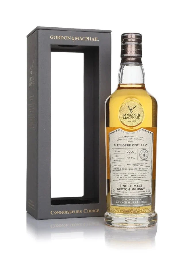 Glenlossie 13 Year Old 2007 Cask #7385 - Connoisseurs Choice (Gordon & MacPhail) Single Malt Scotch Whisky | 700ML