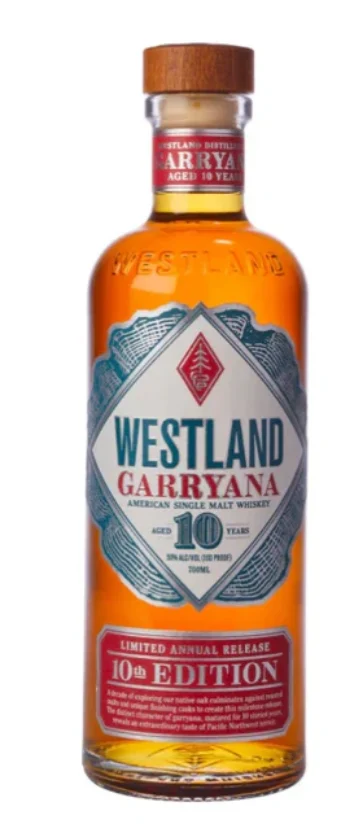 Westland Garryana 10th Edition 10 Year Old American Single Malt Whiskey