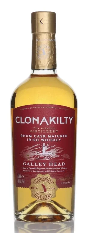Clonakilty Galley Head Rhum Cask Blended Irish Whisky | 700ML - Whiskey