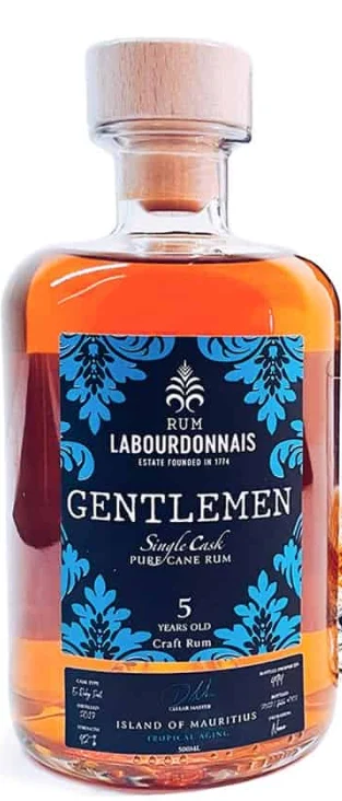 Labourdonnais Gentlemen 5 Year Old Single Cask Batch #3 | 500ML - Rum