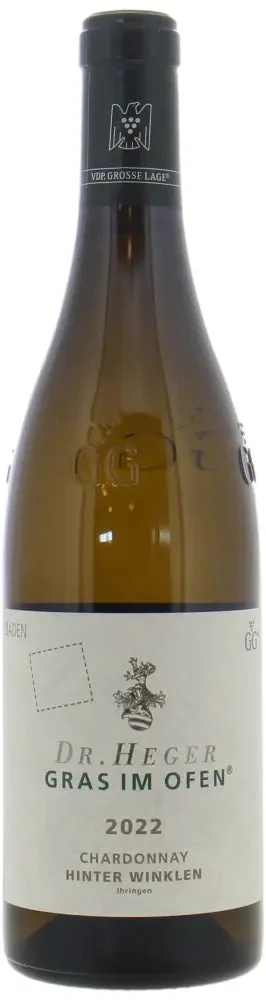 2022 | Dr. Heger | Gras Im Ofen Chardonnay Grosses Gewachs - Wine