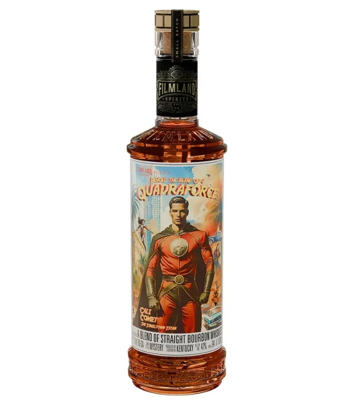 Filmland Spirits Quadraforce Straight Bourbon Whiskey
