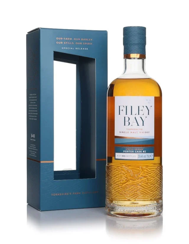 Filey Bay Porter Cask #2 Single Malt Whisky | 700ML - Whiskey