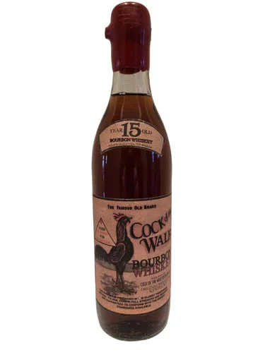 1990's Cock of The Walk 15 Year Old Bourbon Whiskey