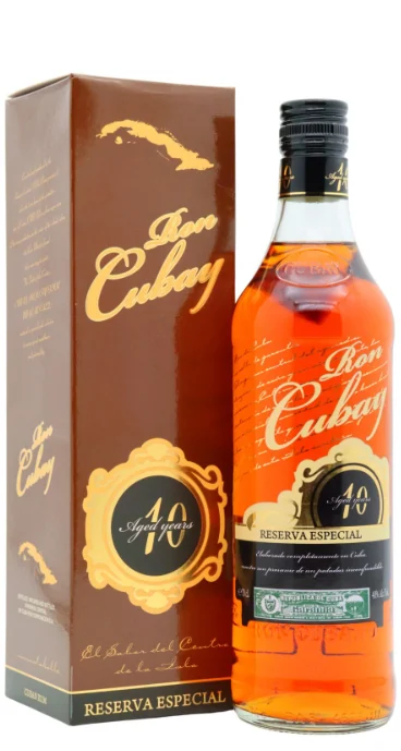 Ron Cubay Anejo Superior 10 Year Old Cuban Rum | 700ML
