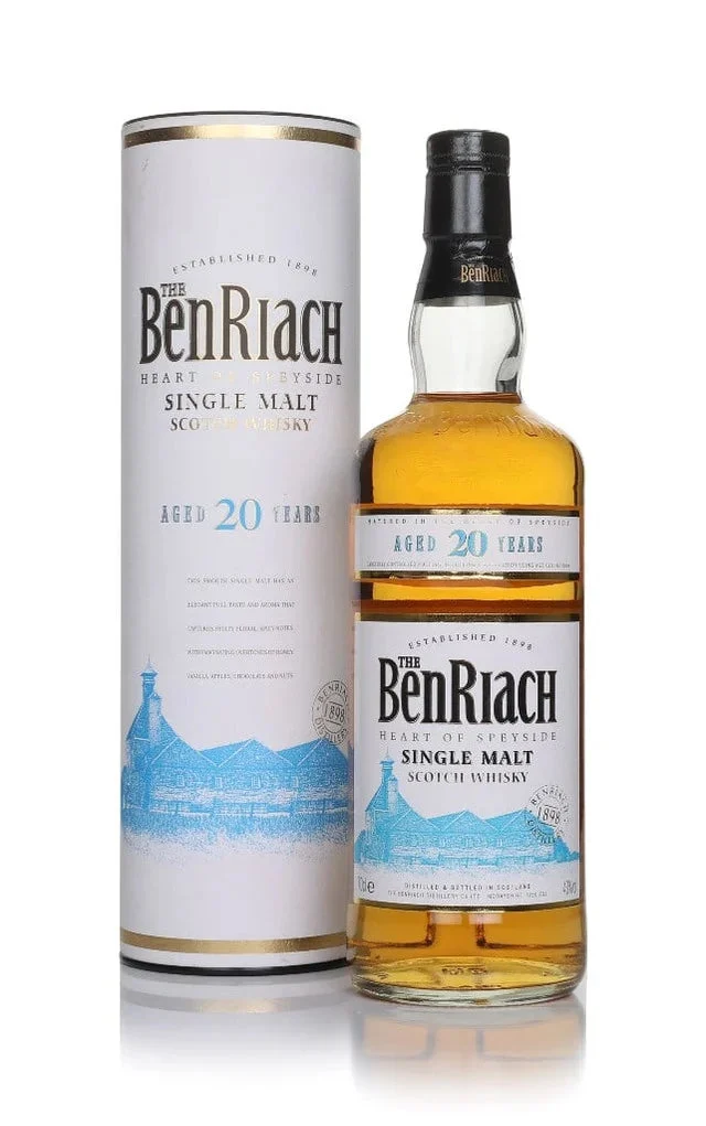 BenRiach 20 Year Old - Pre 2015 Single Malt Scotch Whisky | 700ML