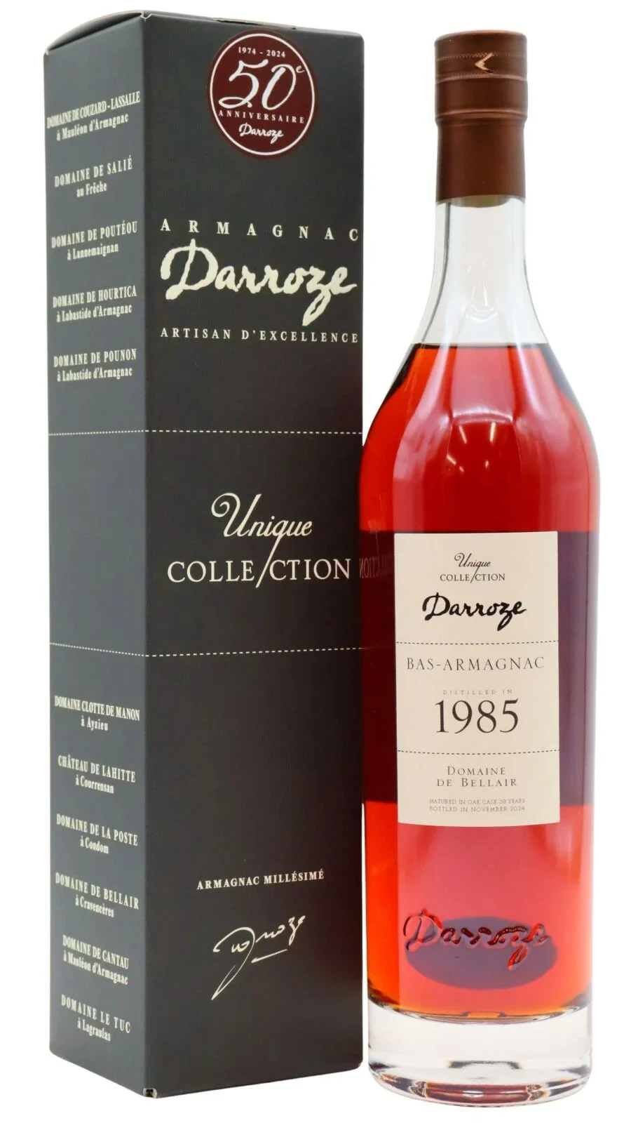 Darroze Domaine De Bellair 1985 Vintage Armagnac | 700ML