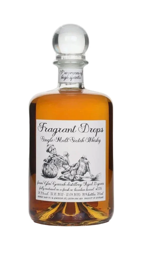 Glen Garioch 13 Year Old 2011 Bourbon Barrel Matured Cask #3374 - Fragrant Drops (Keeble Cask Company) Single Malt Scotch Whisky | 700ML