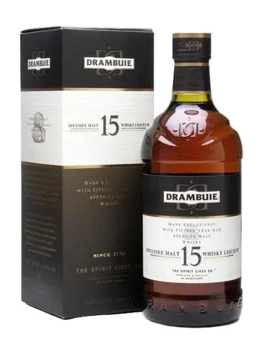 Drambuie 15 Year Old Heather Honey Whisky Liqueur | 1L - Whiskey