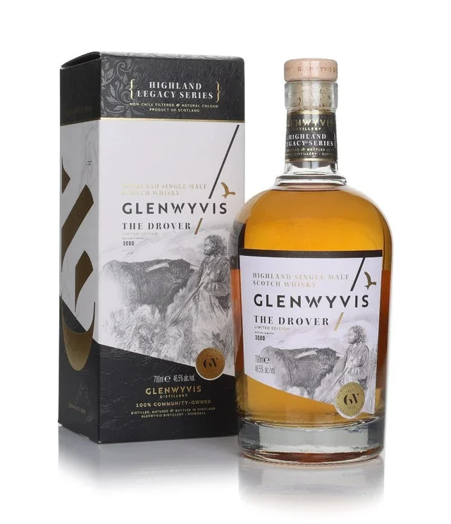GlenWyvis The Highland Legacy Series 1: The Drover Single Malt Scotch Whisky | 700ML - Whiskey