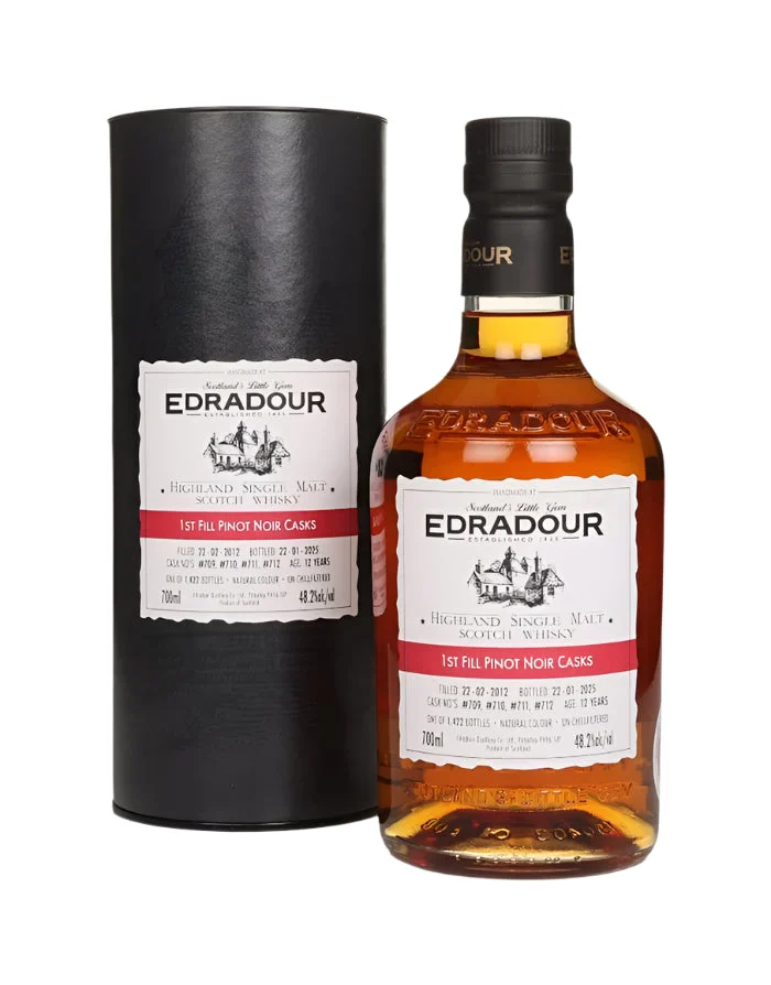 Edradour 12 Year Old 2012 - Michael Eppan Pinot Noir Single Malt Scotch Whisky | 700ML
