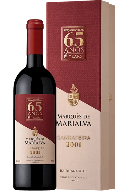 Marquês De Marialva 65 Años Garrafeira Tinto 2001 - Adega Cooperativa Cantanhede