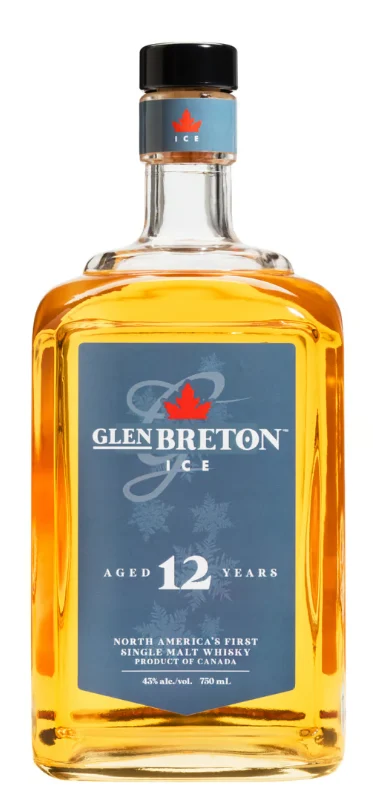 Glen Breton Ice Wine Barrels Single Malt 12 Year Old Single Malt Canadian Whisky - Whiskey