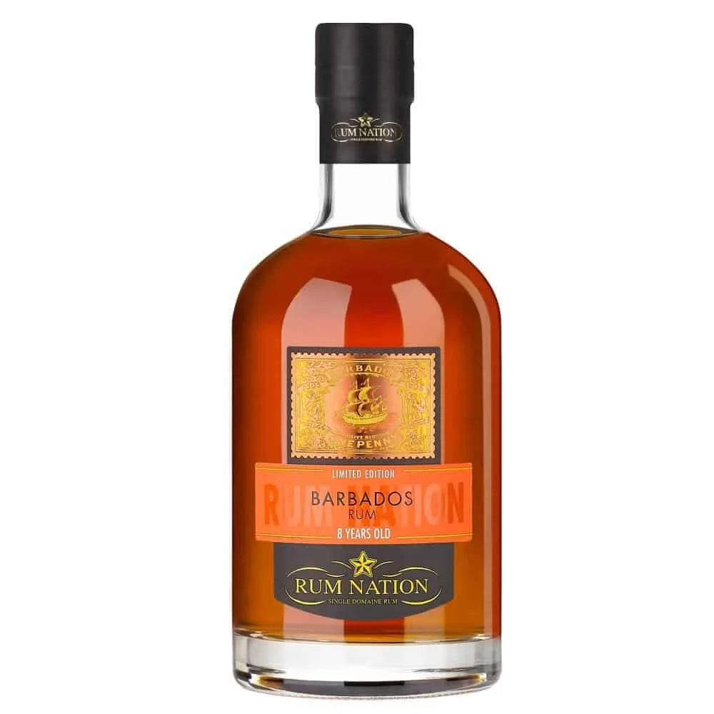 Rum Nation Barbados 8 Year Old 2020 Release | 700ML