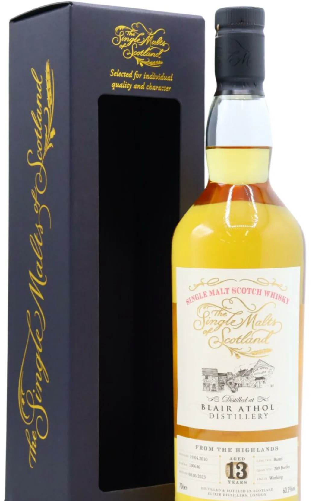 Blair Athol Single Cask #100636 2010 13 Year Old Single Malt Scotch Whisky | 700ML - Whiskey