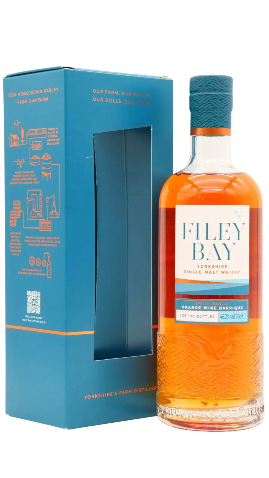 Spirit of Yorkshire Filey Bay - Orange Wine Barrique Single Malt Whisky | 700ML