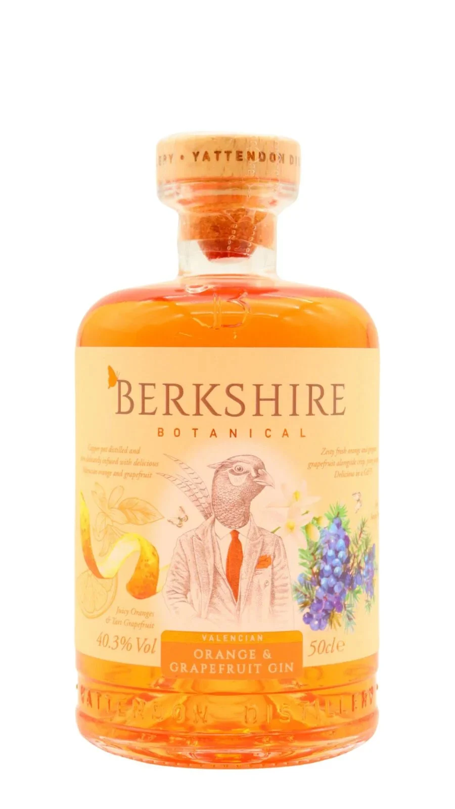 Berkshire Valencian Orange & Grapefruit Gin | 500ML