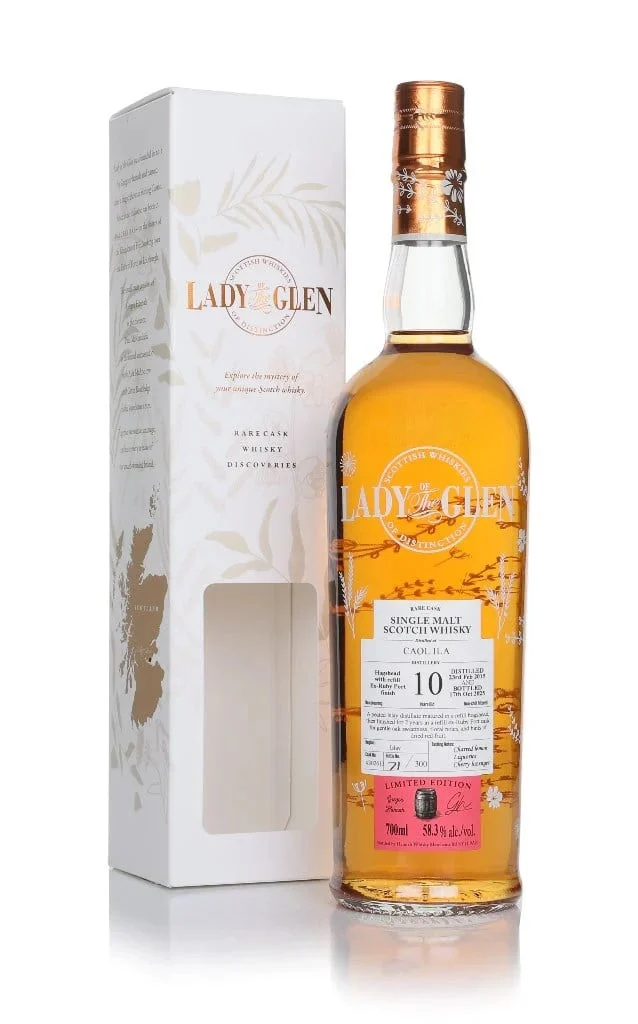 Caol Ila 10 Year Old 2015 Cask #302613 - Lady of the Glen (Hannah Whisky Merchants) Single Malt Scotch Whisky | 700ML