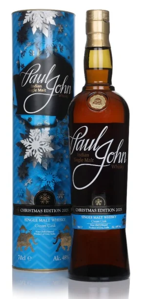 Paul John Christmas Edition 2025 Single Malt Indian Whisky | 700ML - Whiskey