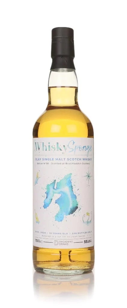 Bruichladdich 19 Year Old 2005 Whisky Sponge Edition No.96 Single Malt Scotch Whisky | 700ML - Whiskey