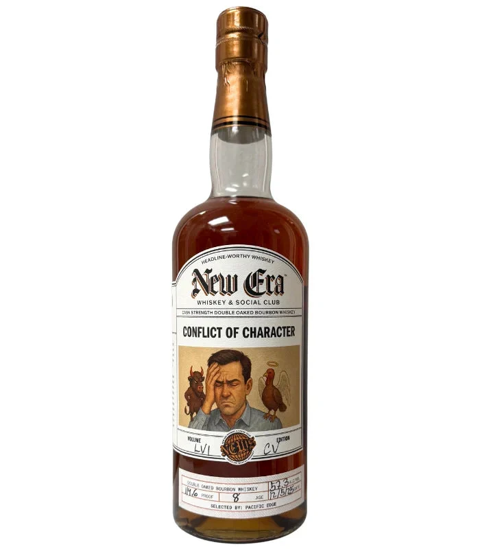 New Era 'Conflict of Character' 8 Year Old BuffTurkey Cask Strength Double Oaked Bourbon Whiskey