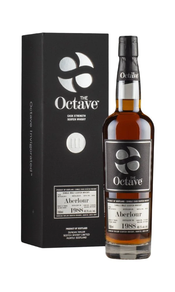 Aberlour 31 Year Old The Octave Duncan Taylor 1988 Single Malt Scotch Whisky | 700ML - Whiskey