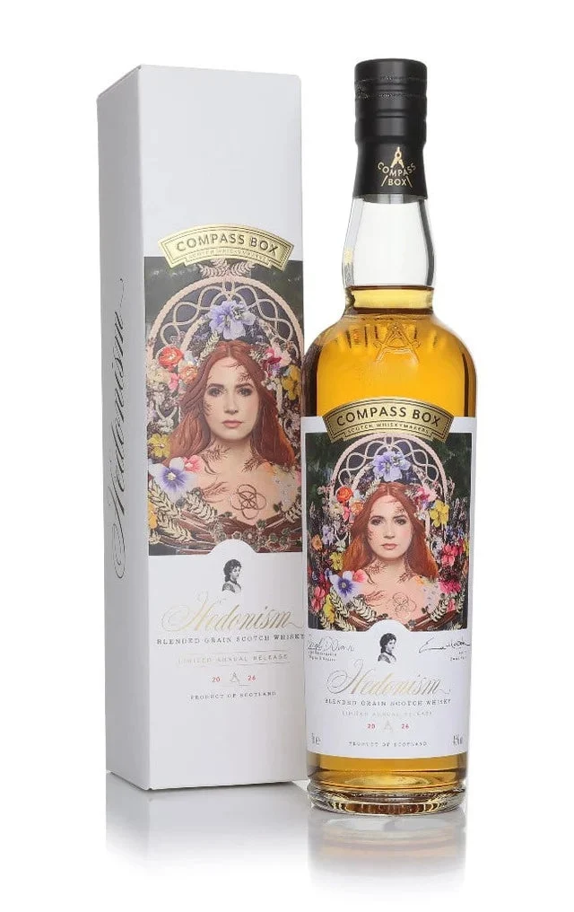 Compass Box Hedonism 2026 Blended Grain Scotch Whisky | 700ML - Whiskey