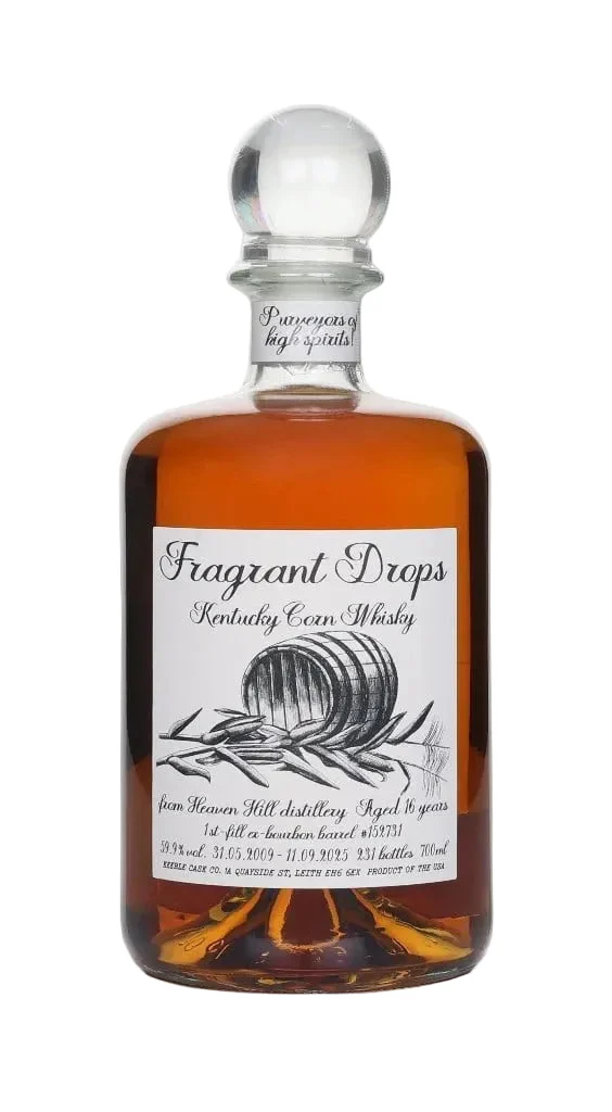 Heaven Hill 16 Year Old 2009 Bourbon Barrel Matured Cask #152731 - Fragrant Drops (Keeble Cask Company) Kentucky Corn Whisky | 700ML